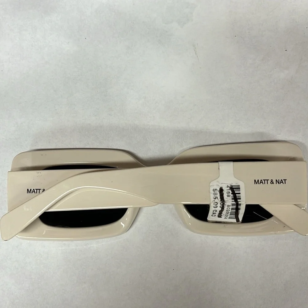 Anthropologie Ivvy Matt & Nat White Sunglasses
